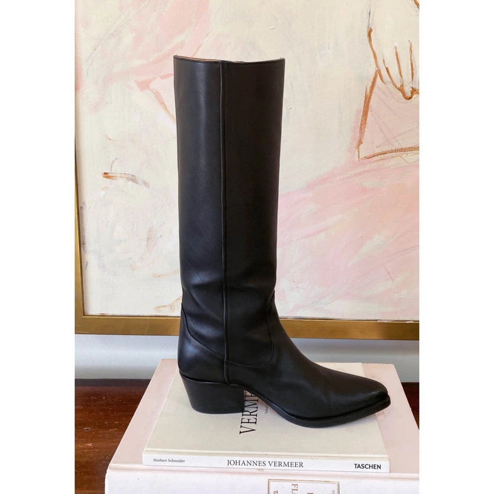 Emerson Fry black leather Lou Walking boot